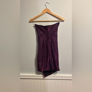Purple Sparkly Dress XXS (fits as XS)